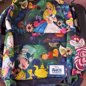 Disney Alice in Wonderland Kids Backpack - Blue and Green